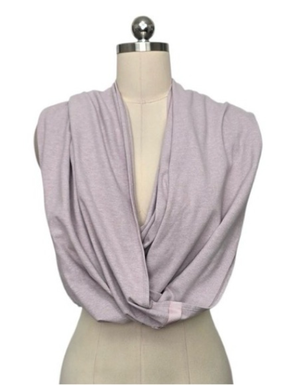 Lululemon New Everyday Convertible Neck Scarf in Heathered Lavender